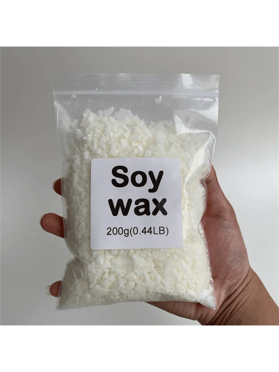 Natural Soy Wax Flakes & Granules for Candle Making – 50g–1000g (1.8–35.3 oz)