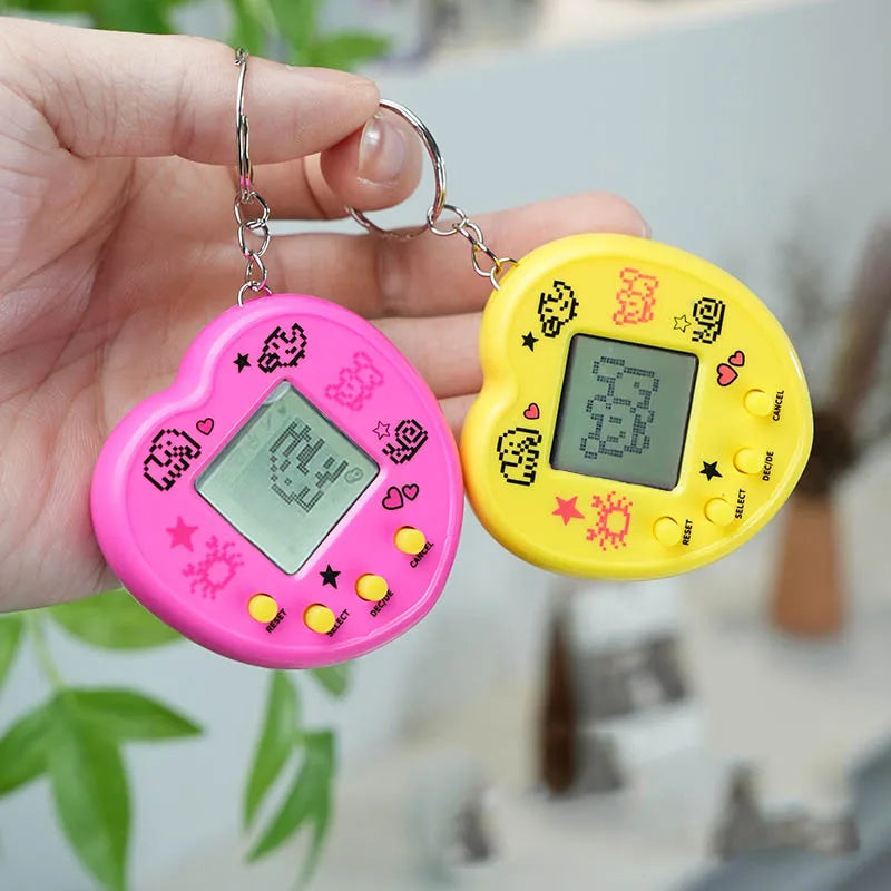 Nostalgic Handheld Virtual Pet Game - Electronic Digital Pet Toy with 168 Pets