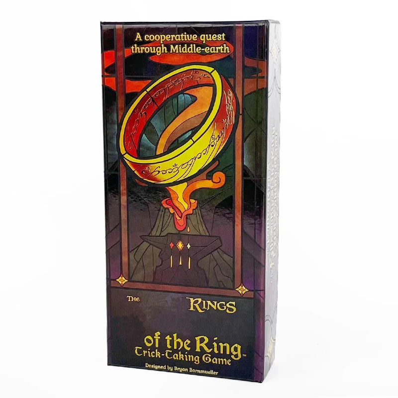 The Rings Trick-Taking Cooperative Card Game - Bilingual Strategy Board Game