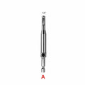 HSS Self-Centering Hinge Drill Bit for Door & Cabinet 1pc 5/64–1/4 in (2.0–6.3 mm) Wood Reaming & Countersink Tool