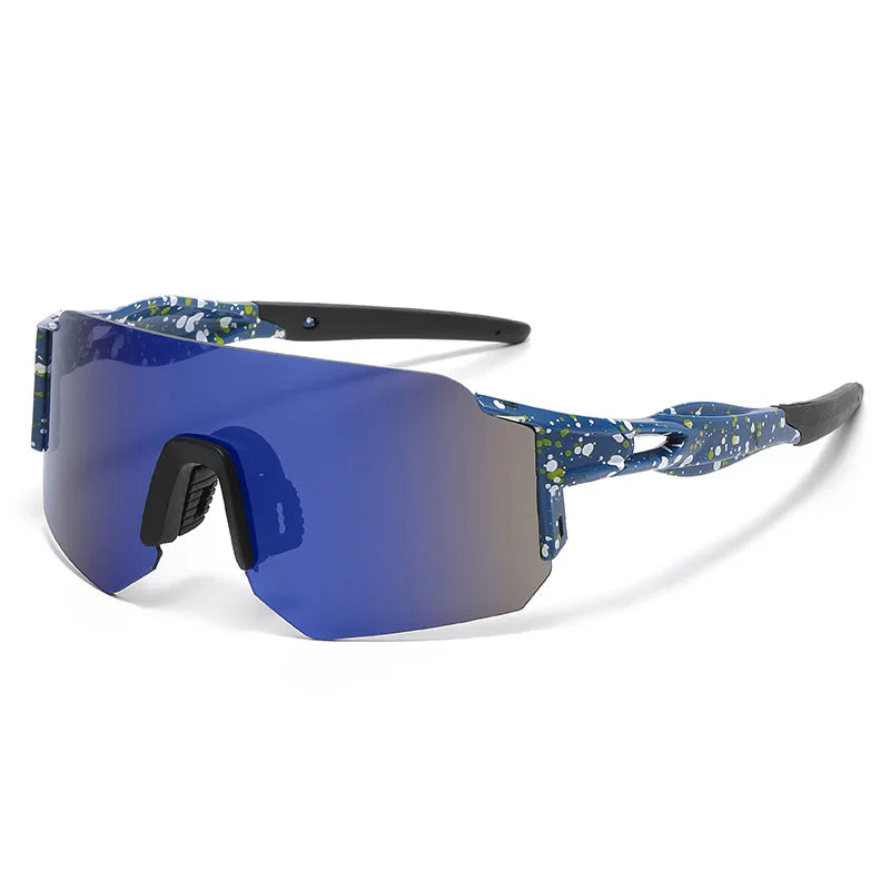 Oversized Square Ski Sunglasses – Unisex Large Protective Sports Goggles for Skiing, Riding and Driving