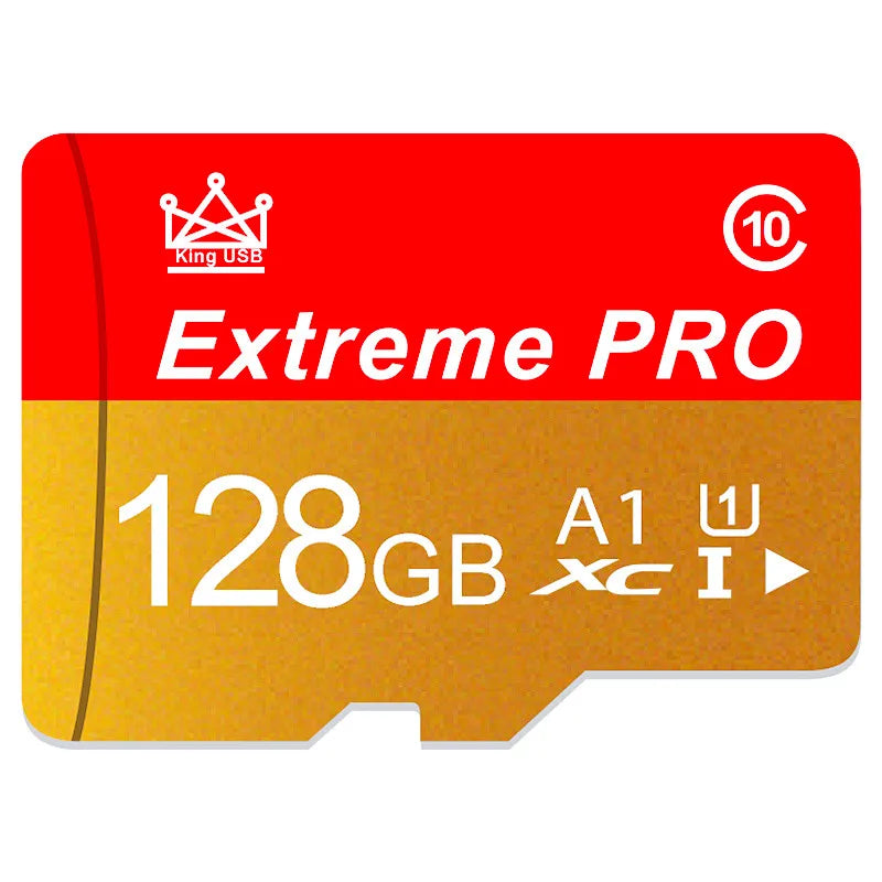High Endurance MicroSD / TF Memory Card - 32GB, 64GB, 128GB, 256GB (Up to 100MB/s) U1 V10 A1 Class 10 - Includes Adapter