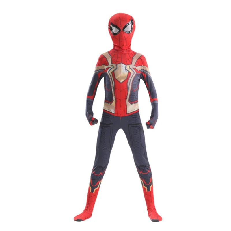 Superhero Zentai Cosplay Full-Body Suit – Multiple Sizes 100–190 cm (39–75 in) | Halloween Party Costume & Collectible Gift for Cosplay Fans