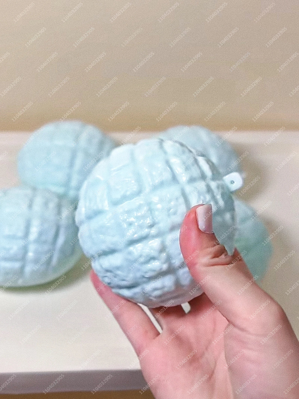 Crunchy Whipped Cream Squishy Stress Ball Moldable ASMR Fidget Toy for Adults