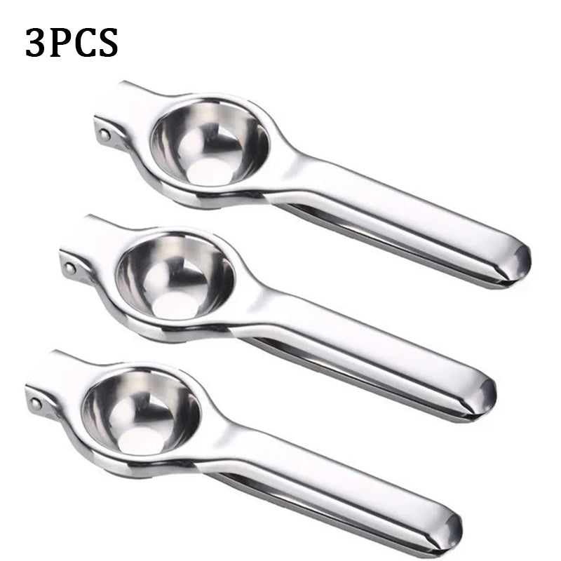 Stainless Steel Lemon Squeezer Manual Citrus Press - Handheld Lemon & Orange Juicer 8.3 x 2.6 in (21 x 6.5 cm)