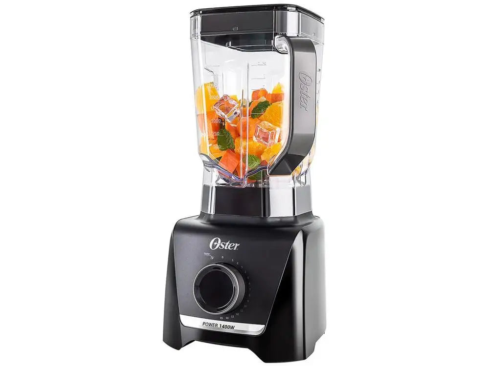1450W Black Countertop Blender 2L Jar 220V – 15 Speeds, 4 Stainless Steel Blades