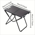 Portable Foldable Camping Picnic Table – Lightweight Compact Outdoor Table, Space-Saving High Load Capacity
