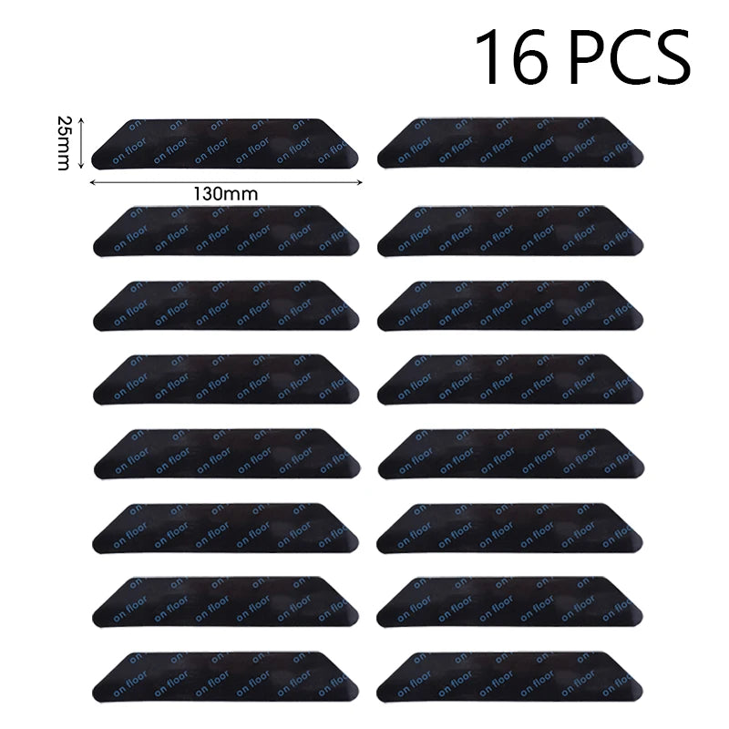 8/16-Pack Non-Slip Carpet Gripper Pads Reusable Washable Anti-Curl Rug Tape Corner Fixers