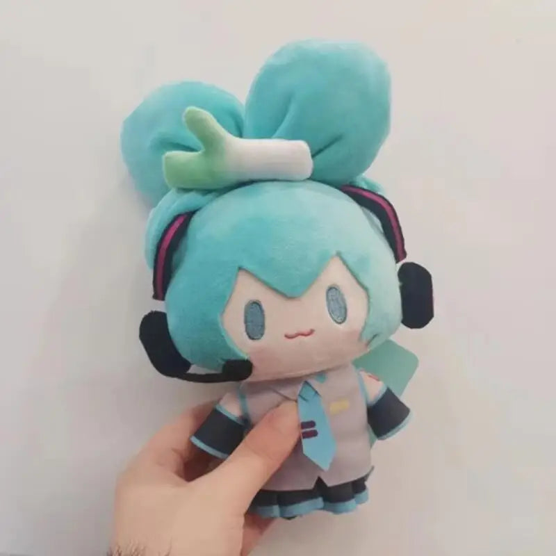 Hatsune Miku Kawaii Q-Version Plush Figure 15 cm (5.9 in) Mini Anime Doll Collectible Gift for Girls