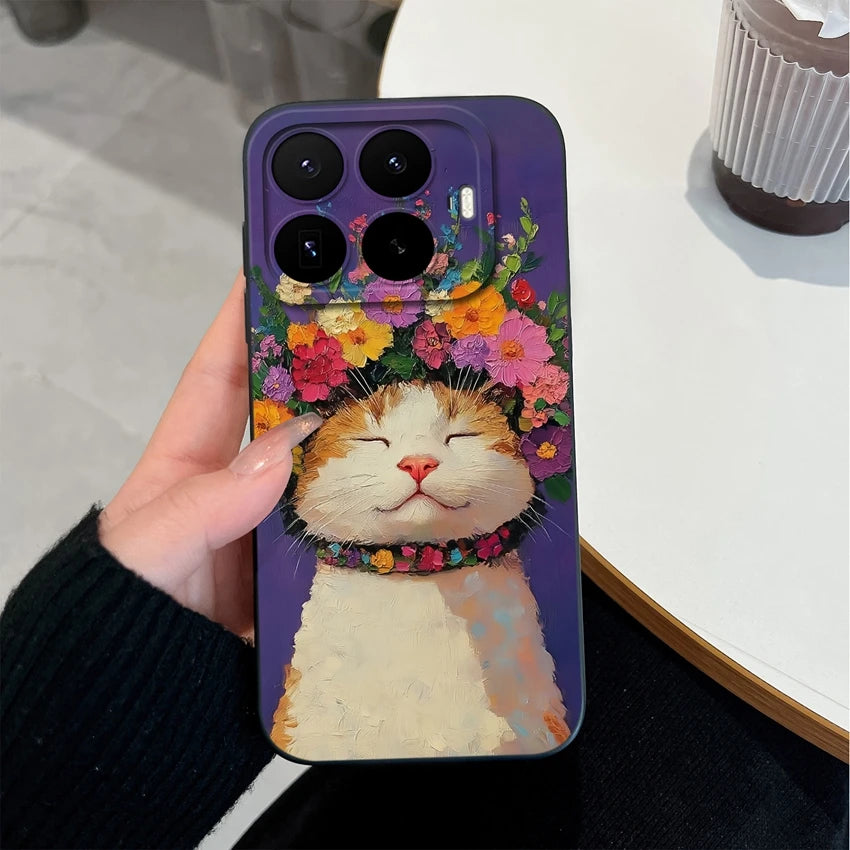 Liquid Silicone Phone Case for Xiaomi 17T / 17T Pro — Vibrant Fruit Print Soft Shell, Anti-Fingerprint Shockproof Bumper
