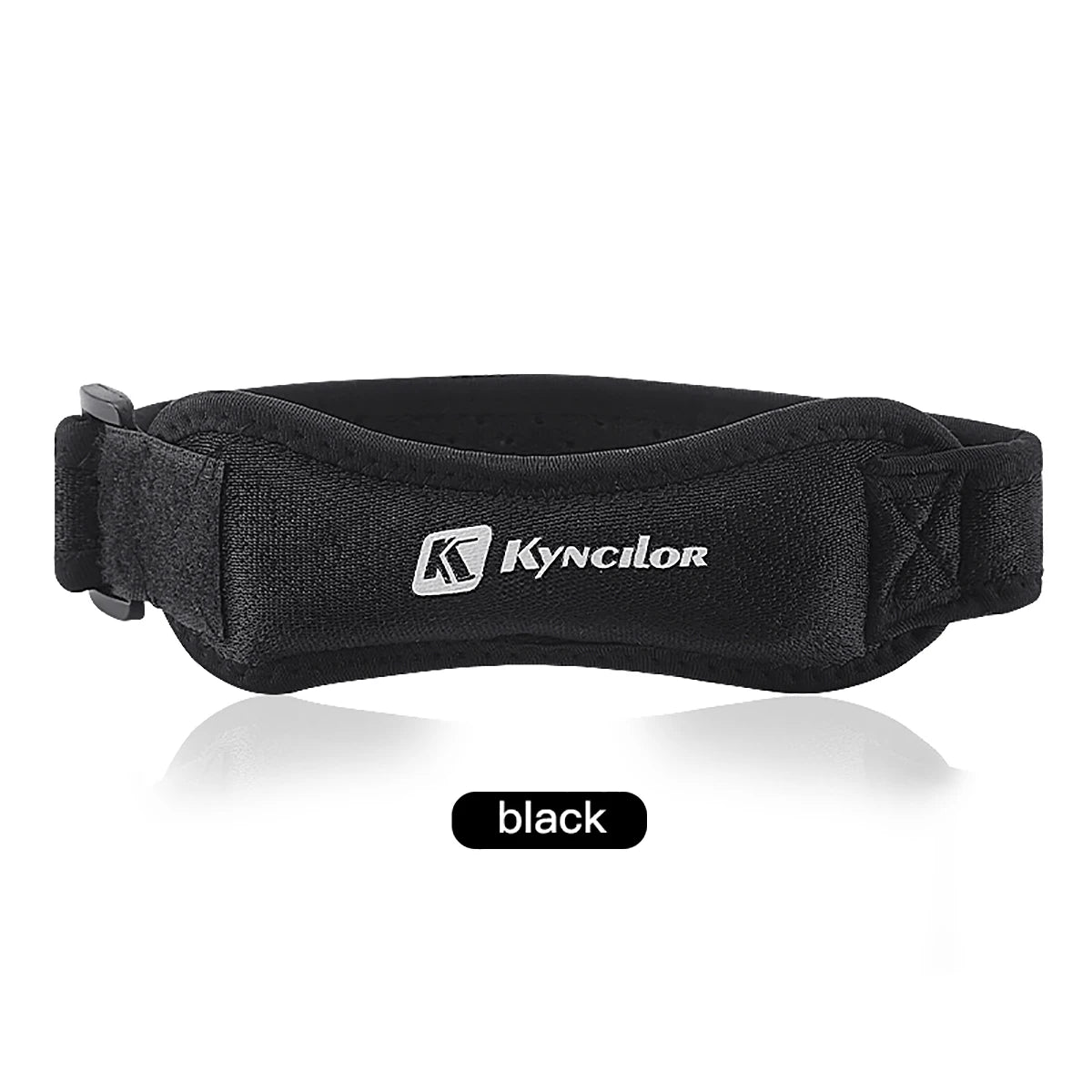 Adjustable Patella Knee Strap Silica Gel Tendon Support Band for Running, Cycling & Gym