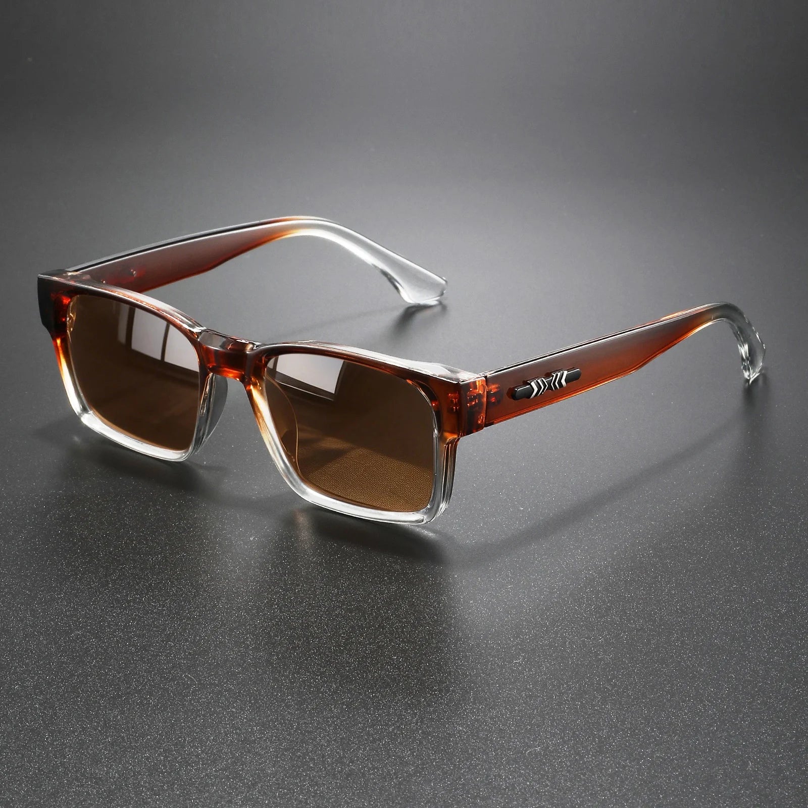 Retro Punk Square Sunglasses - UV400 Polycarbonate Frame Unisex Protective Shades