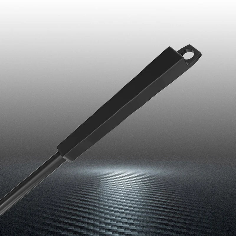 Aquarium Algae Scraper Cleaner with 5 Replaceable Blades – 55 cm (21.7 in) Carbon Fiber Handle, ABS Head
