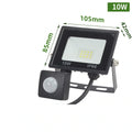 LED PIR Motion Sensor Floodlight - Outdoor Wall Light White 10W/20W/30W/50W/100W IP66 Waterproof for Garden