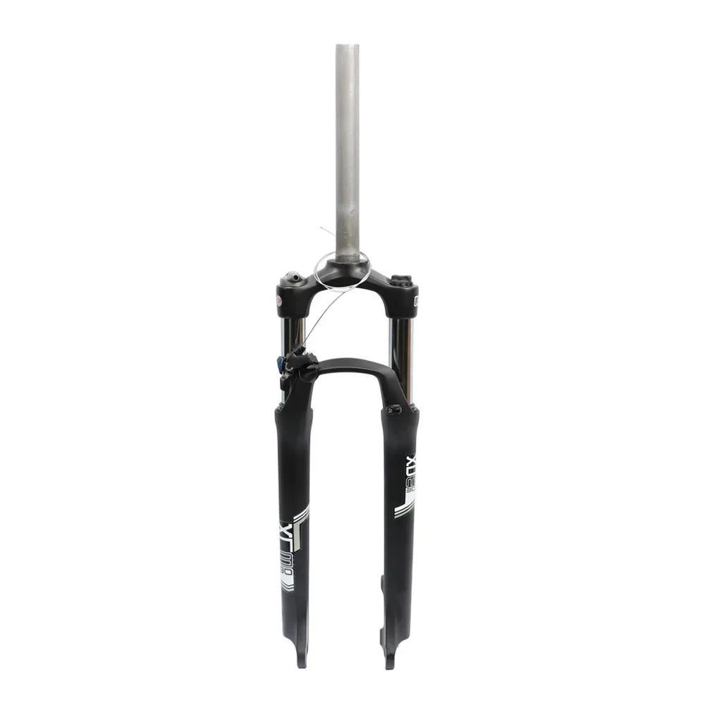 Mountain Bike Suspension Fork 26/27.5/29 Inch 100mm Travel Spring-Oil Front Fork Compatible with Disc Brakes