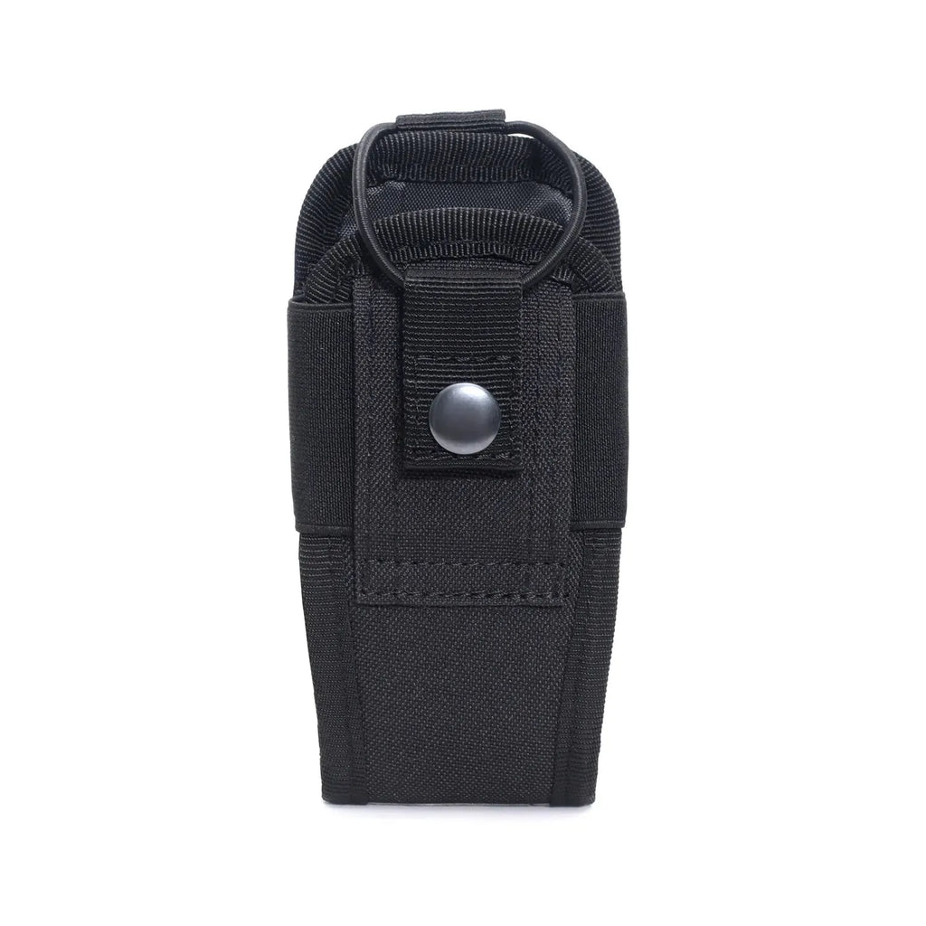 MOLLE Radio Pouch 1000D Nylon Walkie-Talkie Holster, Tactical Carry Bag for Hunting Camping Hiking