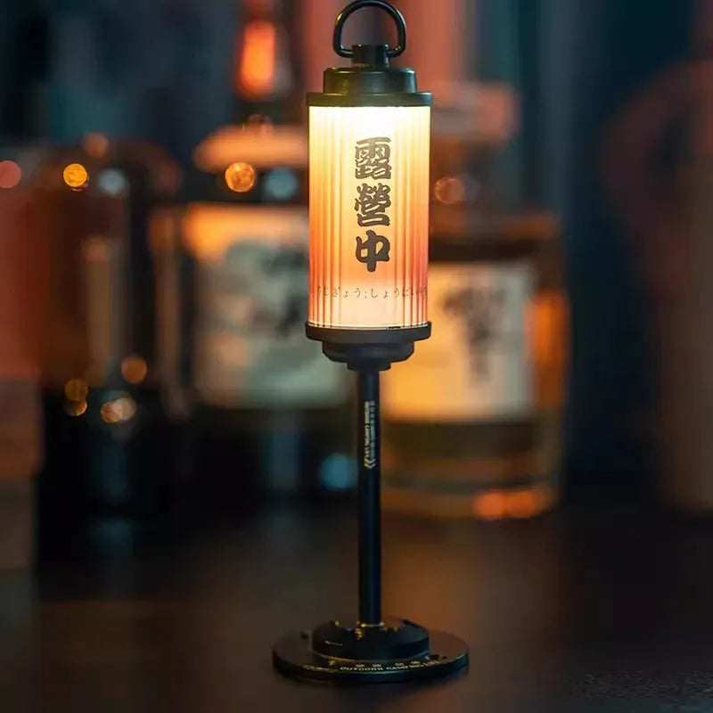 Mini Rechargeable LED Camping Lantern – 3-Mode Portable Outdoor Tent Light with Magnetic Base & USB-C