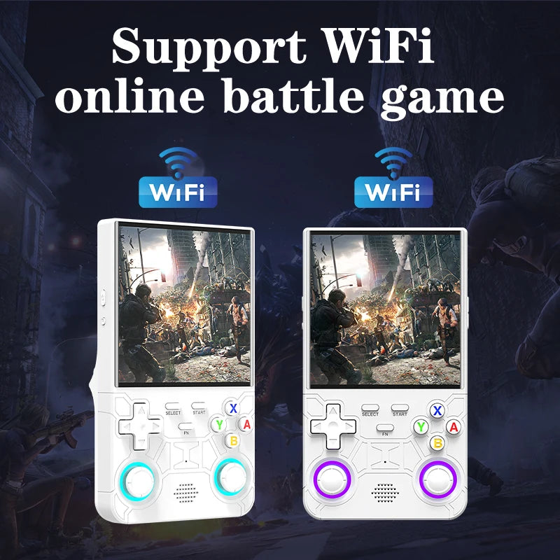 Portable Retro Handheld Game Console 4-Inch IPS 720x720 WiFi 16,000+ Games 1GB RAM 8GB Storage