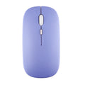 Silent Bluetooth & 2.4GHz Wireless Macaron Optical Mouse - Rechargeable Silent Click Mouse for Laptop & Tablet (iPad, Samsung, Xiaomi, Lenovo)