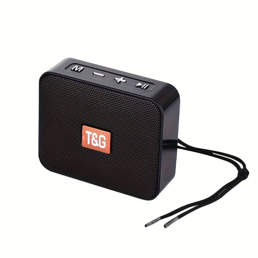 Mini Portable Bluetooth 5.0 Speaker 5W Waterproof Wireless Boombox with AUX & USB for Outdoor Hiking