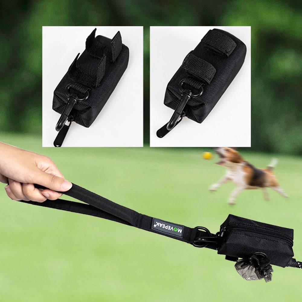 Portable Pet Waste Bag Dispenser — 1-Pack Dog Poop Bag Holder for Walks & Travel