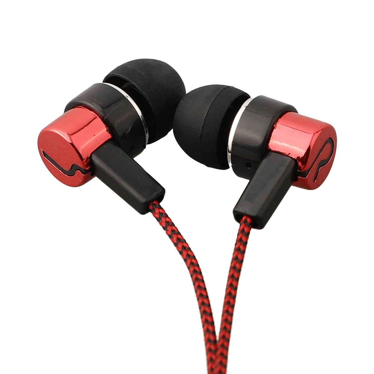 3.5mm In-Ear Wired Earbuds with Mic — Bass Stereo & Noise Cancelling