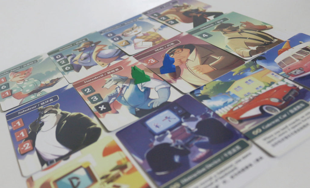 Agent Avenue Board Game — Strategy & Competitive Thinking Family Game (Bilingual English/Chinese)
