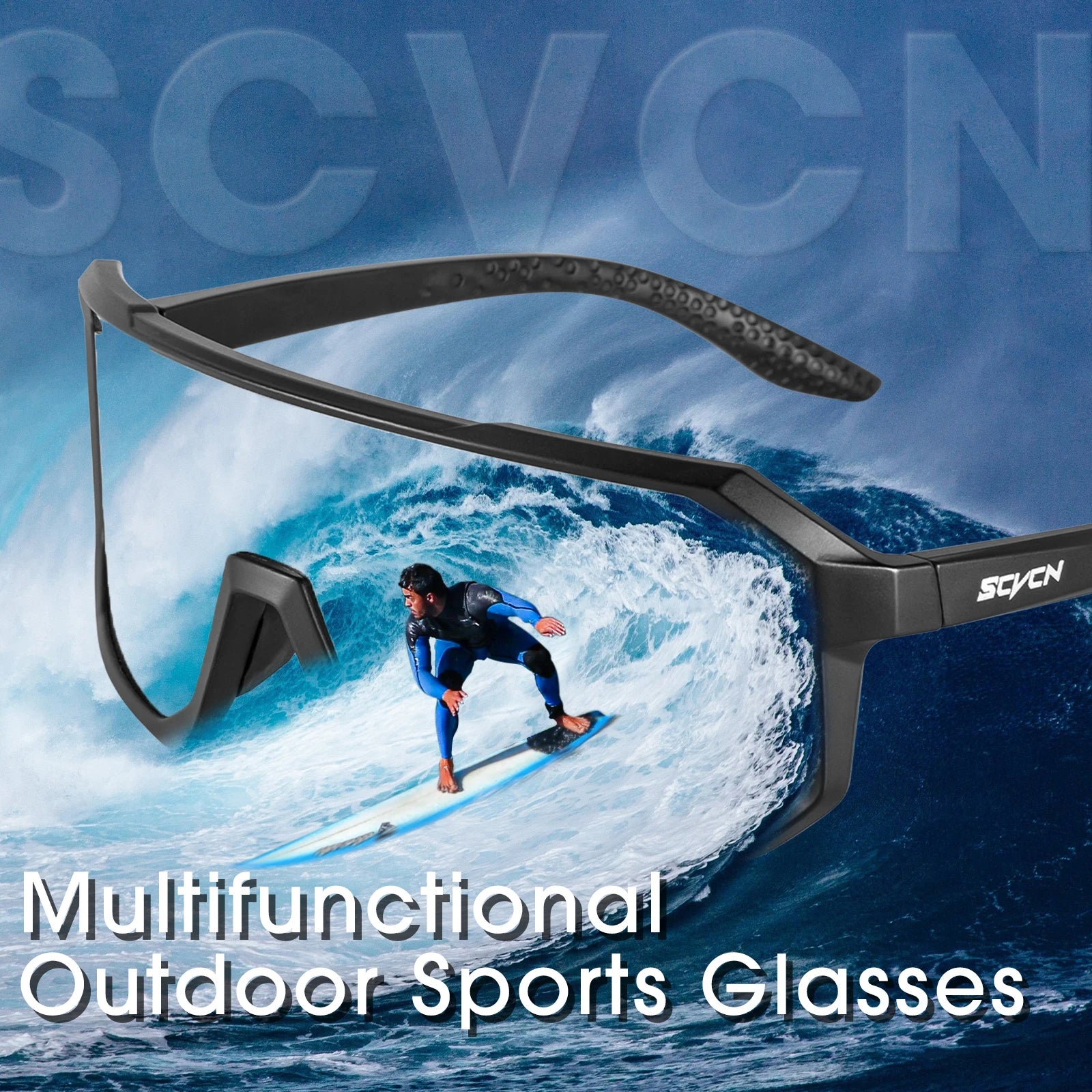 UV400 Cycling Sunglasses for Men & Women - TR90 Road & MTB Bike Sports Goggles