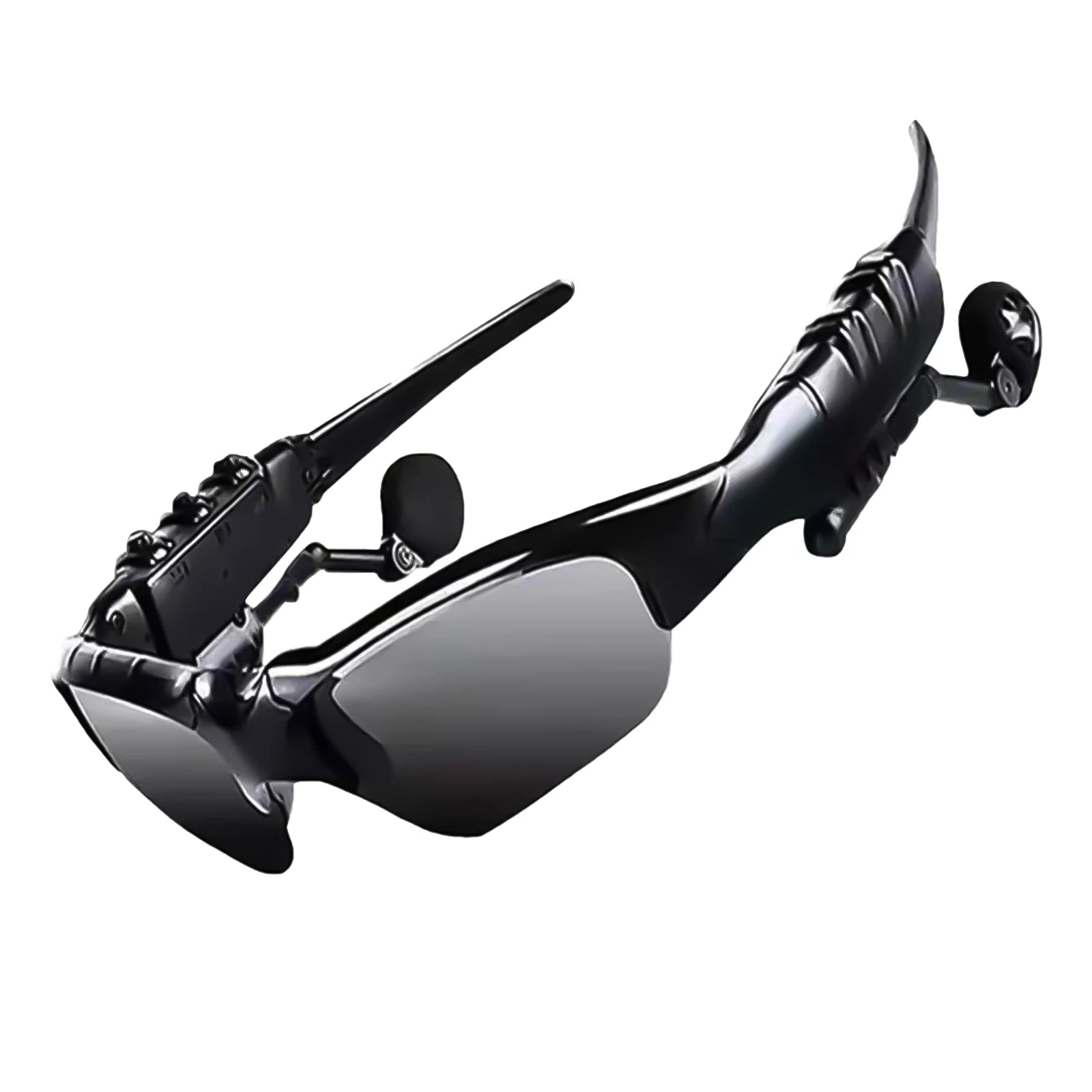 Bluetooth Smart Sunglasses with Polarized UV Protection and Stereo Open-Ear Headphones for Hiking & Outdoor