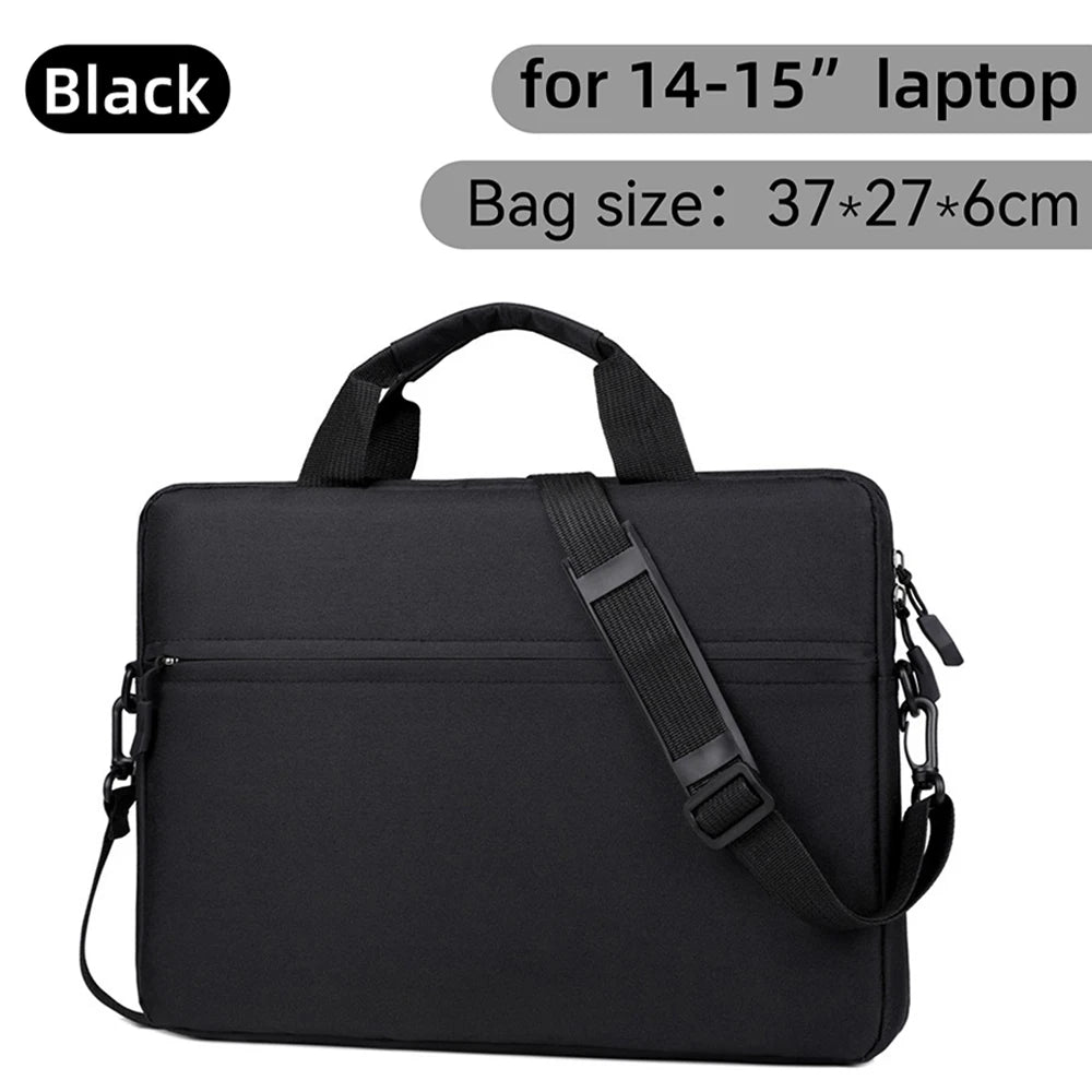 Waterproof Laptop Sleeve Messenger Bag 14–15.6 Inch — MacBook & Tablets