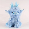 Highland Cow Plush Toy 12 in (30 cm) Soft Stuffed Animal for Kids & Adults - PP Cotton Filled, Multicolor