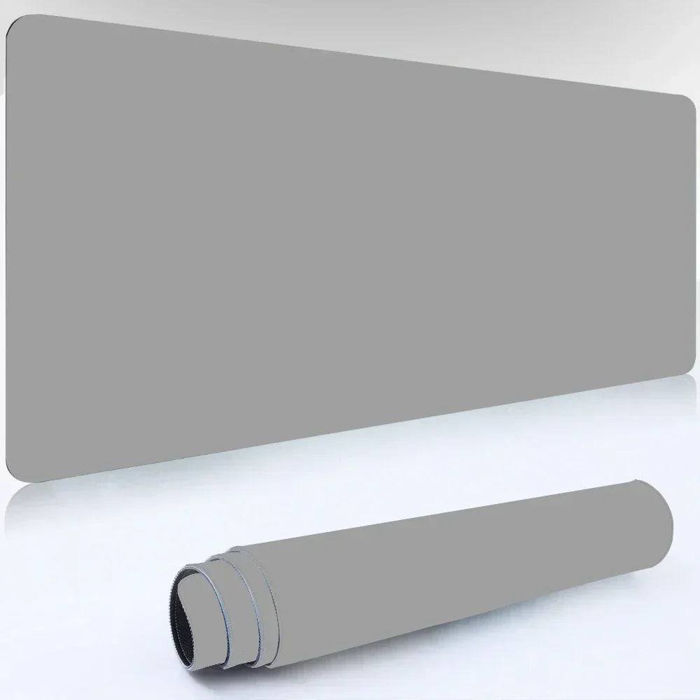 XXL Mouse Pad 900x400 mm (35.4 x 15.7 in) White Gaming Desk Mat – Waterproof Non‑Slip Stitched Edge