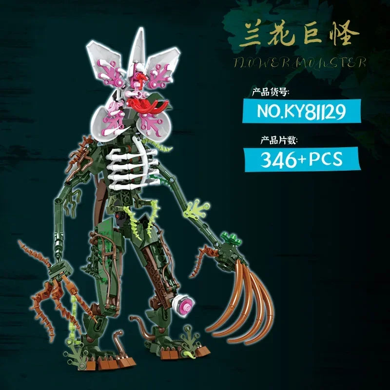 Demogorgon Building Block Kit - Model Assembly Bricks Toy for Halloween & Christmas Decoration Gift