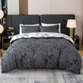 3-Piece Printed Duvet Cover Set — Soft 100% Polyester Bedding with 2 Pillowcases, Sizes 1.0–2.0 m (3.3–6.6 ft)