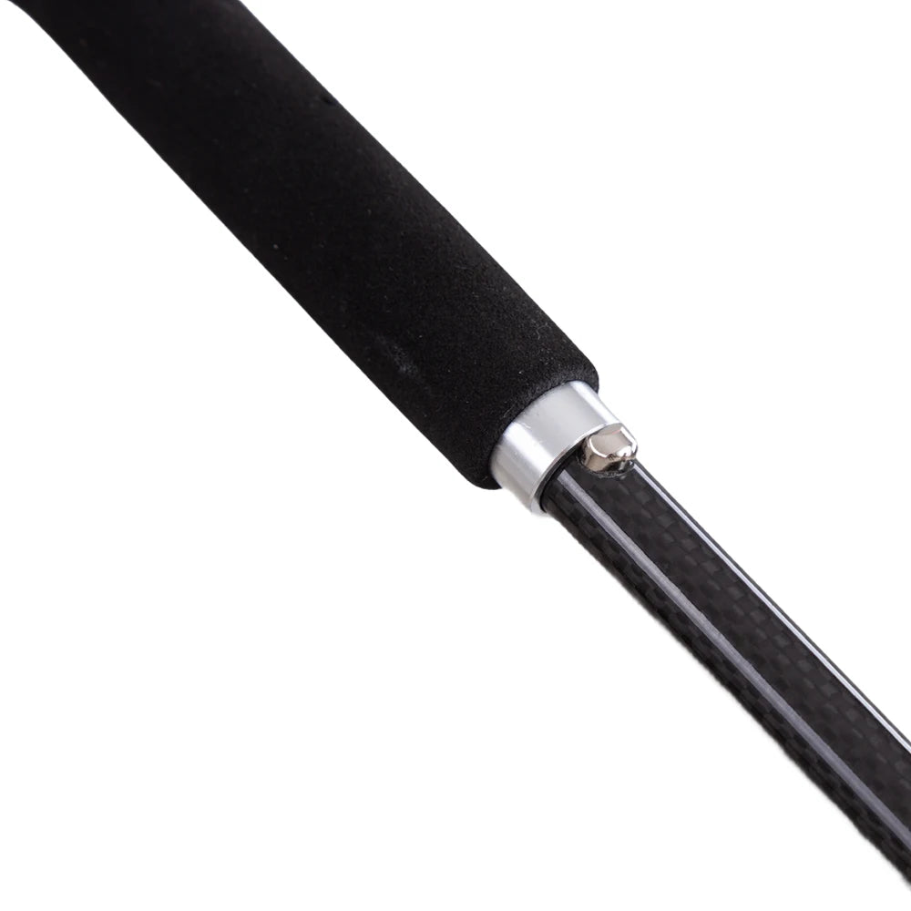 Ultralight Carbon Fiber Trekking Poles 5-Section Folding Anti-Shock Hiking and Walking Sticks 110/120/130 cm (43/47/51 in)