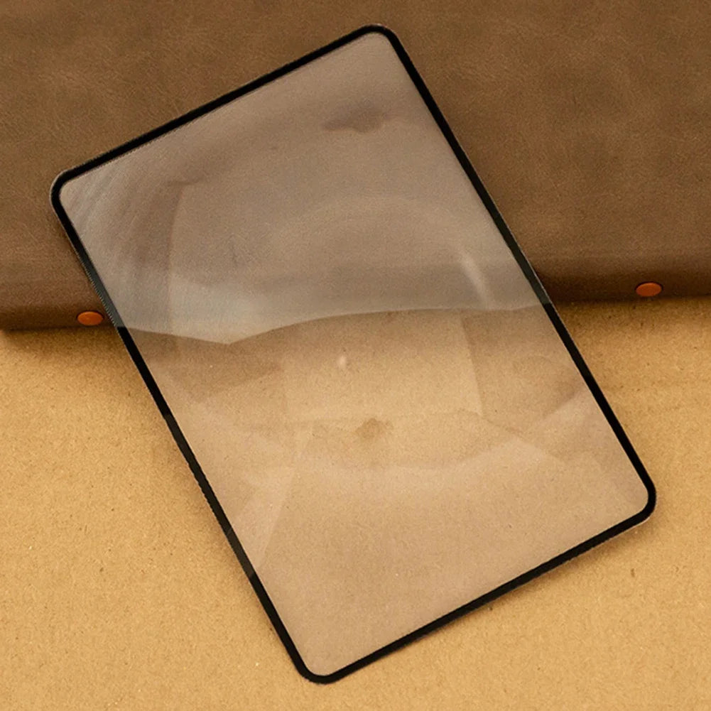 3X Ultra-Thin PVC Reading Magnifier Sheet 180 x 120 mm (7.08 x 4.72 in) Pack of 5-20
