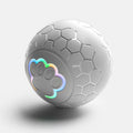 Interactive Rechargeable Pet Toy Ball – Automatic Bouncing & Rolling with RGB LED Lights for Dogs & Cats