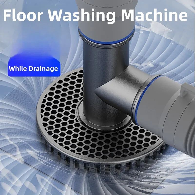 Universal Washing Machine Floor Drain Adapter 2-in-1 – Anti-Backflow Odor-Proof Hose Connector (Fits 30–46 mm / 1.18–1.81 in)