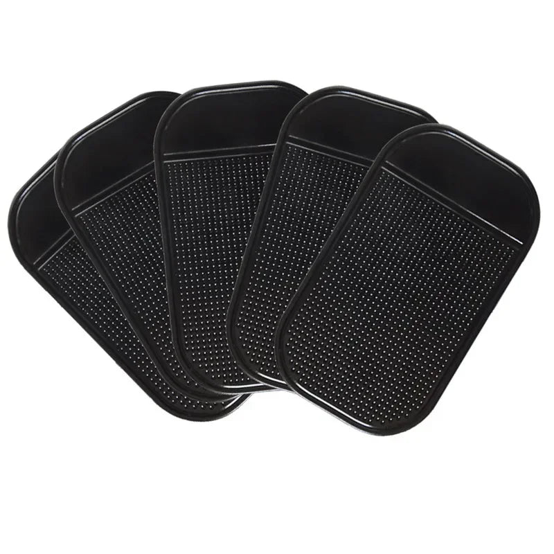 2-Pack Car Dashboard Anti-Slip Silicone Sticky Pads Universal Reusable Phone Mat