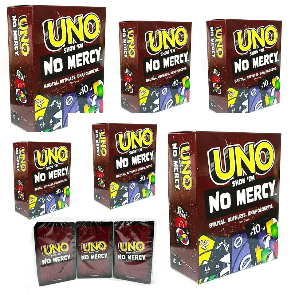 No Mercy Card Game - Family & Party Card Game for Kids and Adults, 2-10 Players