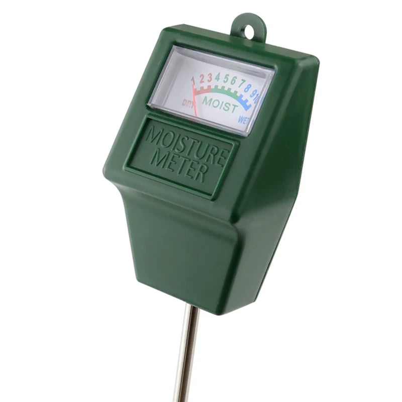 3-in-1 Soil Moisture Meter Probe - Analog Moisture Tester Hygrometer for Plants, Garden & Hydroponics