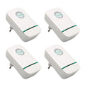 4-Pack Smart Power Saver Box AC 90-240V, Flame Retardant Energy Saving Device for Home