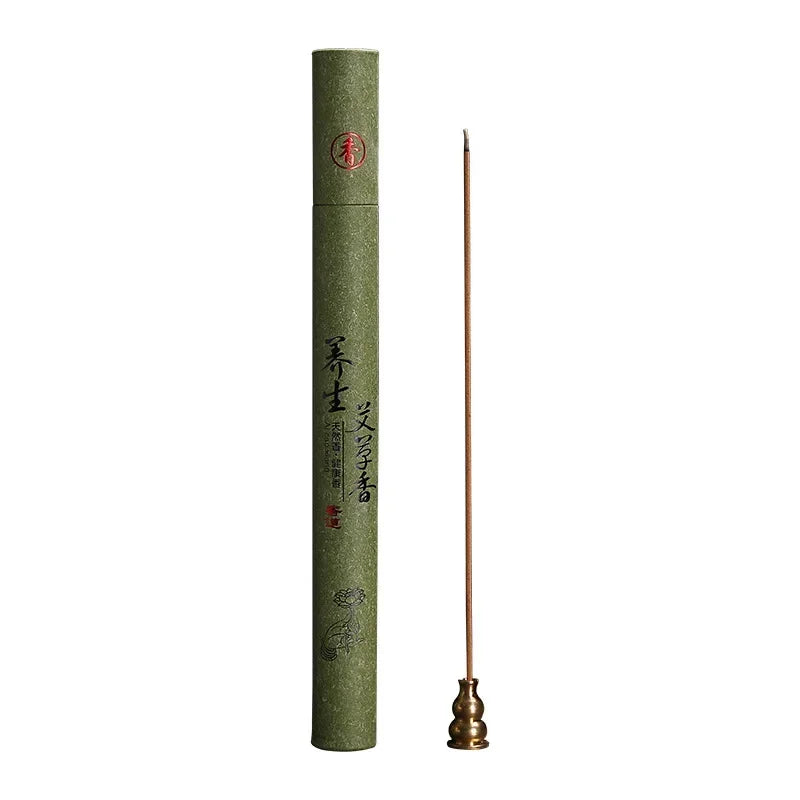Natural Sandalwood Incense Sticks 40-Pack, 21 cm (8.3 in) Aromatherapy for Sleep, Home & Meditation