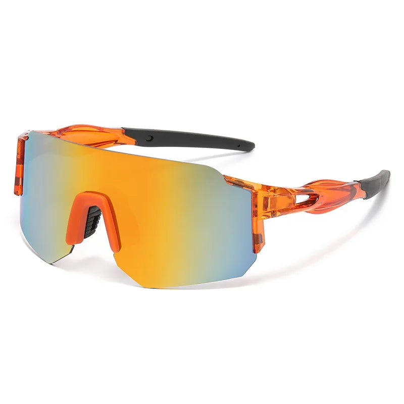 Oversized Square Ski Sunglasses – Unisex Large Protective Sports Goggles for Skiing, Riding and Driving