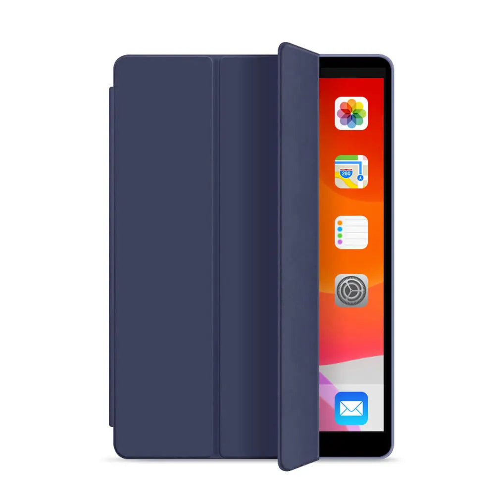Silicone Tablet Case with Auto Sleep/Wake – Soft TPU Honeycomb Back, Two-Angle Stand – Fits 9.7" (24.6 cm), 10.2" (25.9 cm), 10.9" (27.7 cm) & 11" (27.9 cm)
