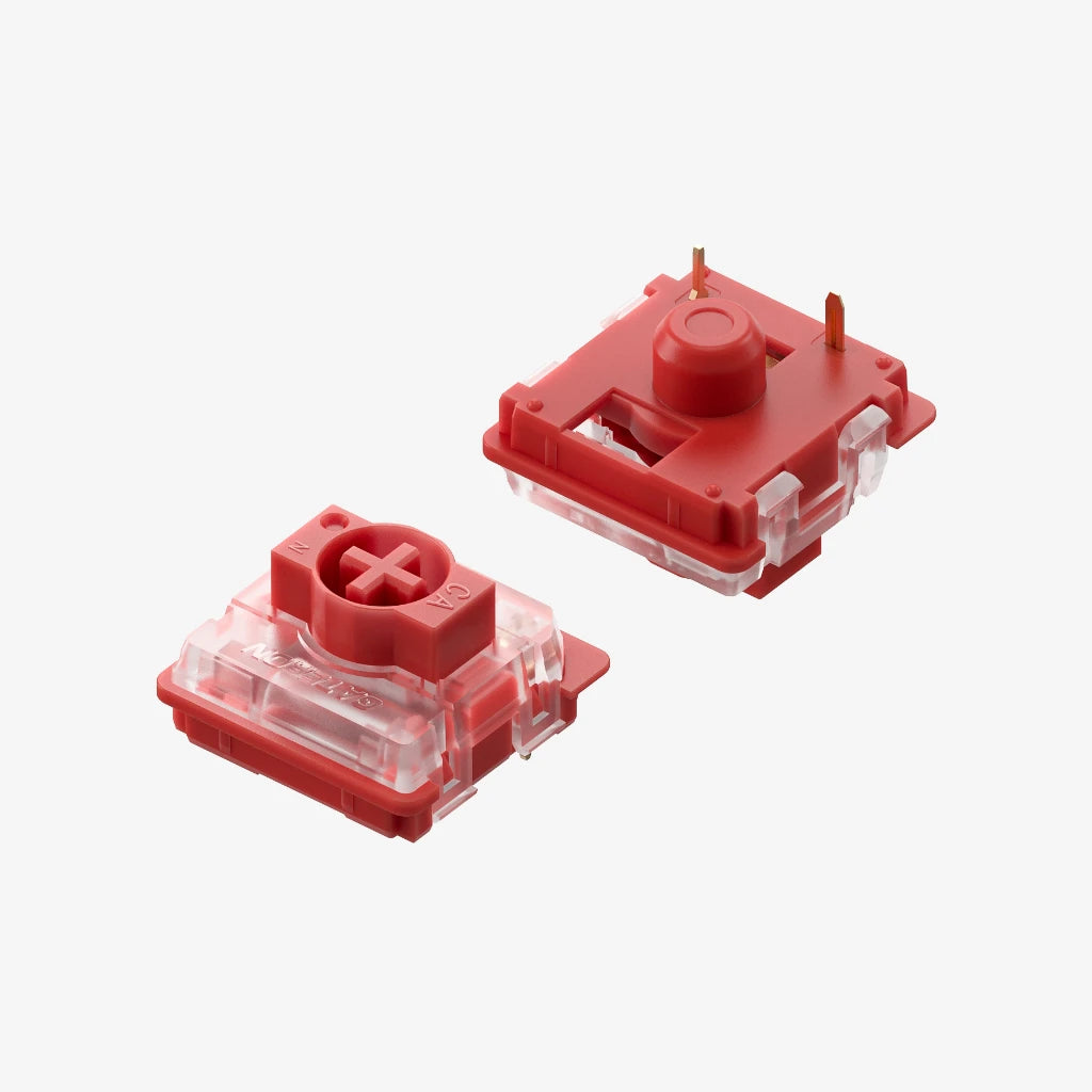 Low Profile Mechanical Keyboard Switches - 100-Pack Replacement for Compact & Low-Profile Keyboards