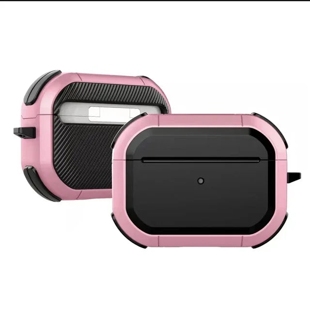 Silicone Protective Case for AirPods Pro - USB-C Charging Port Access, Glow Luminous Anti-Lost Earbud Cover