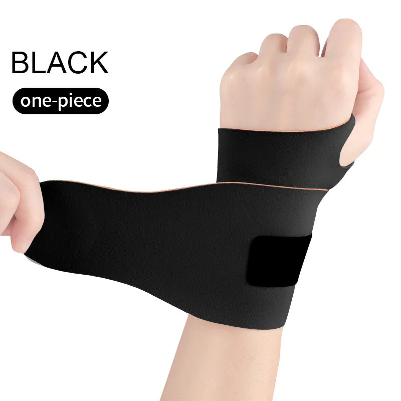 Ultra-Thin Breathable Wrist Support Brace — Adjustable Compression Wrist Guard for Adults