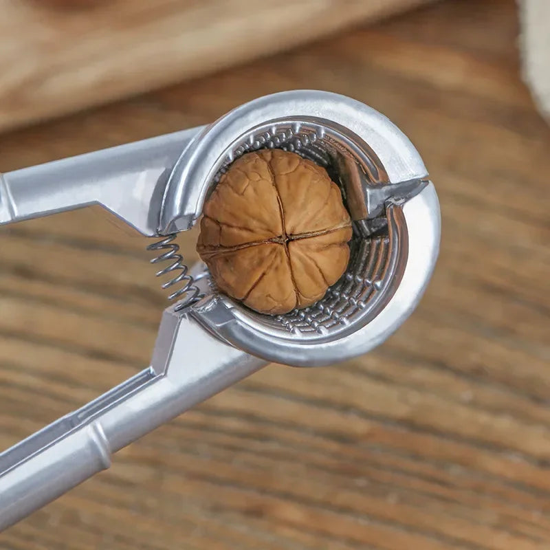 Multifunction Zinc Alloy Nutcracker Nut Sheller for Almonds Walnuts Pecans Hazelnuts