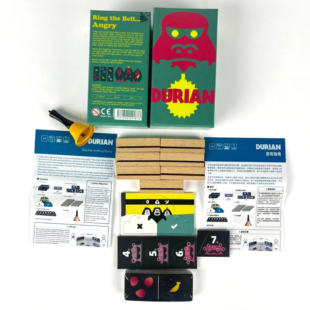 Strategy Board Game Collection — Nine Tiles Panic, Durian, Maskemen & More | Family Party Games